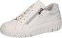 Waldläufer Plateausneakers H-LIVIA veterschoenen lage schoen vrijetijdsschoen met buitenrits - Thumbnail 1