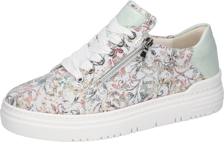 Waldläufer Plateausneakers H-TAMIRA veterschoen lage schoen comfortschoen comfortabele h-wijdte