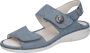 Waldläufer Sandalen GUNNA zomerschoen sandaal sleehak in comfortabele schoenwijdte g - Thumbnail 1