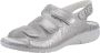 Waldläufer Sandalen GUNNA zomerschoen sandaal sleehak in metallic-look g-breedte - Thumbnail 1