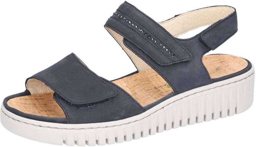 Waldläufer Sandalen K-VALERIE zomerschoen sandaal in extra wijdte k voor de stevige voet