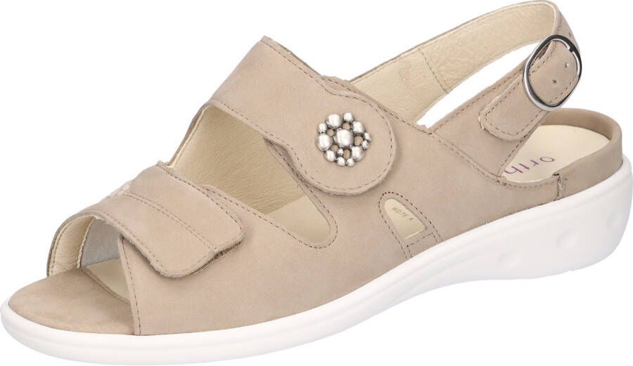 Waldläufer Sandalen Kara-Soft zomerschoen sandaal sleehak met klittenbandsluitingen k-breedte