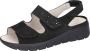 Waldläufer Sandalen M-Wiola zomerschoen sandaal sleehak in extra brede schoenwijdte m - Thumbnail 1