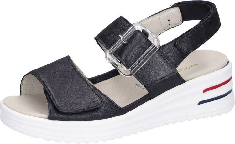 Waldläufer Sleehaksandaaltjes H-Dina klittenbandschoen sandaal zomerschoen in comfortbreedte h (= zeer breed)