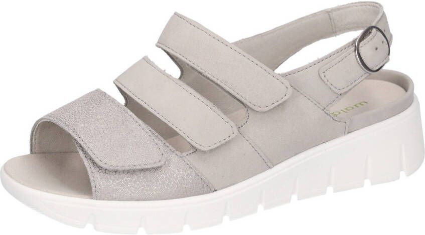 Waldläufer Sleehaksandaaltjes M-Wiola sandaal zomerschoen comfort schoen met klittenband m-breedte