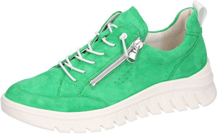 Waldläufer Slip-on sneakers H-BIGGI lage schoen instapschoen vrijetijdsschoen in comfortbreedte h (= zeer breed)