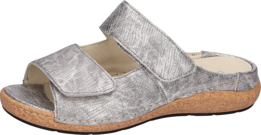 Waldläufer Slippers K-Heliett sleehak zomerschoen slippers klittenband k-breedte