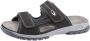 Waldläufer Slippers Harald zomerschoen slippers klittenbandschoen in breedte h (= zeer breed) - Thumbnail 1