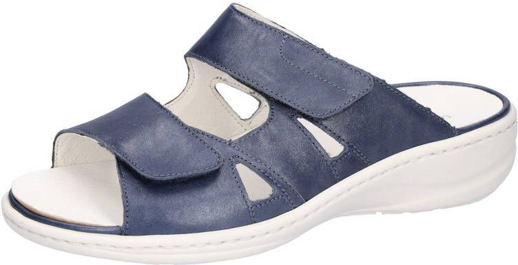 Waldläufer Slippers HERIA huispantoffel comfort schoen zomerschoen in comfortwijdte h (=zeer breed)