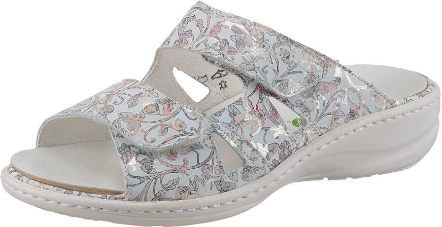 Waldläufer Slippers HERIA Zomerschoen comfort schoen pantoffel in breedte H met klittenbandsluiting