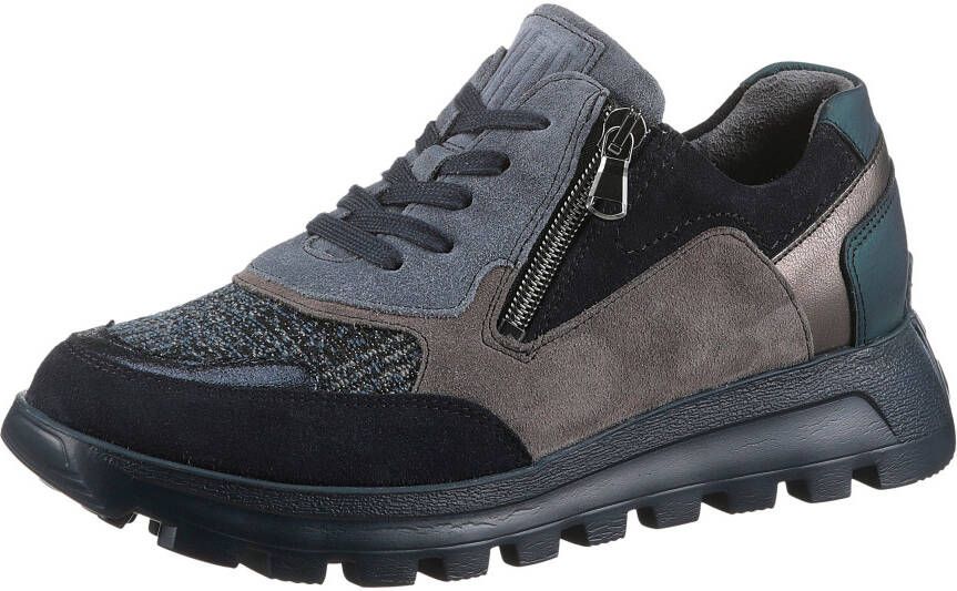 Waldläufer Sneakers H-AJALA Veterschoen Comfortabele schoen lage schoen in comfortwijdte H (= zeer breed)