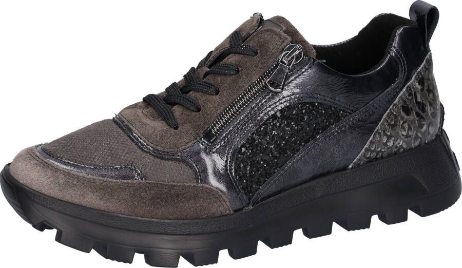 Waldläufer Sneakers H-AJALA vrijetijdsschoen lage schoen veterschoen met orthotritt in breedte h