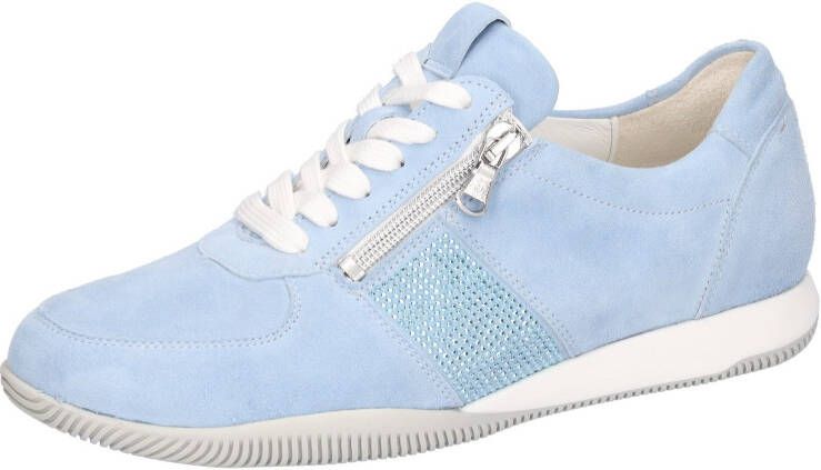 Waldläufer Sneakers H-PAMELA lage schoen veterschoen met zijrits h-breedte