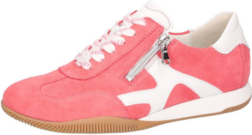 Waldläufer Sneakers H-PAMELA lage schoen vrijetijdsschoen veterschoen comfortbreedte h (= zeer breed)