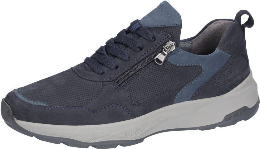 Waldläufer Sneakers H-TOM Comfort-schoen lage schoen veterschoen in comfortbreedte H (= zeer breed)