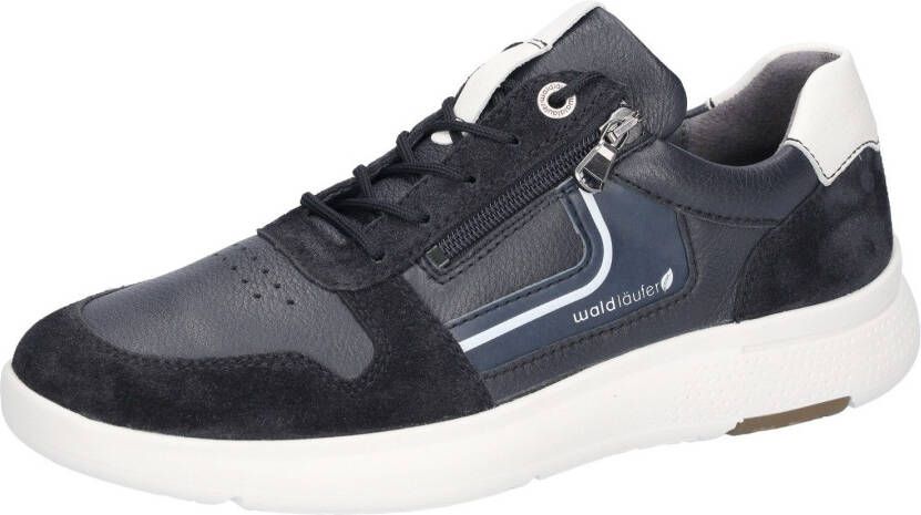 Waldläufer Sneakers Heiko lage schoen veterschoen comfort-schoen in comfortbreedte h (= zeer breed)