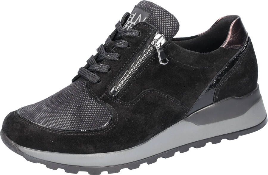 Waldläufer Sneakers Hiroko-Soft vrijetijdsschoen lage schoen veterschoen in comfortabele breedte g (= wijd)