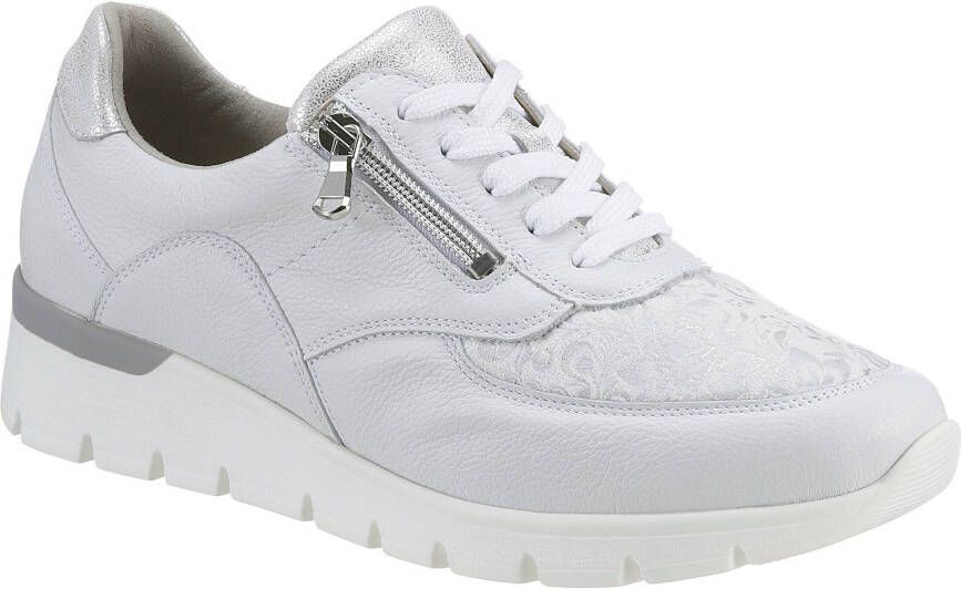 Waldläufer Sneakers K-RAMONA-Soft in breedte k met orthotritt vrijetijdsschoen lage schoen veterschoen
