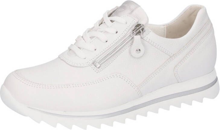 Waldläufer Sneakers met sleehak Haiba veterschoenen lage schoen vrijetijdsschoen in comfortabele breedte h (=zeer breed)