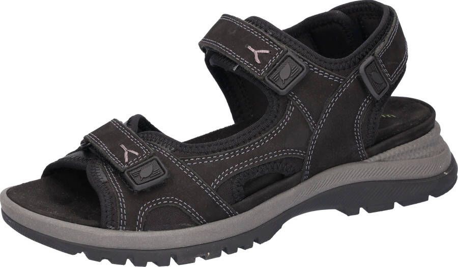 Waldläufer Trekkingsandalen H-SORA outdoorschoen zomerschoen sleehak in comfortabele schoenwijdte h