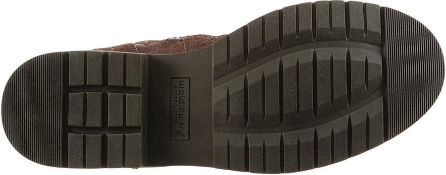 Waldläufer Veterlaarsjes G-RAVINA Veterboots blokhak in bloemmotief comfortwijdte G (=wijd) - Foto 5