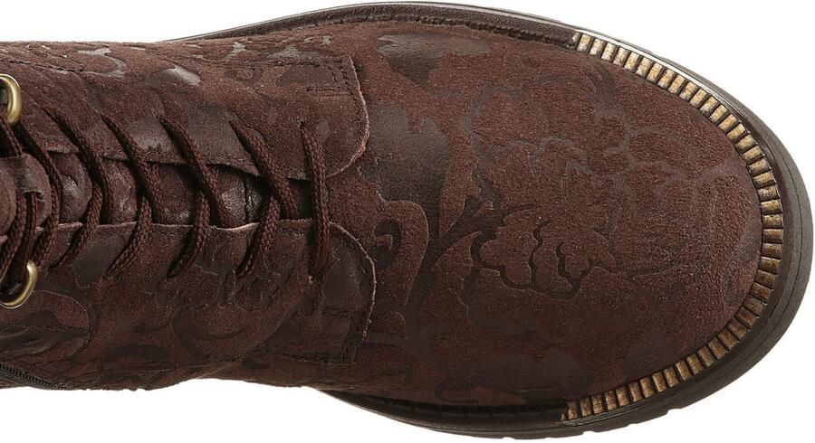 Waldläufer Veterlaarsjes G-RAVINA Veterboots blokhak in bloemmotief comfortwijdte G (=wijd) - Foto 2