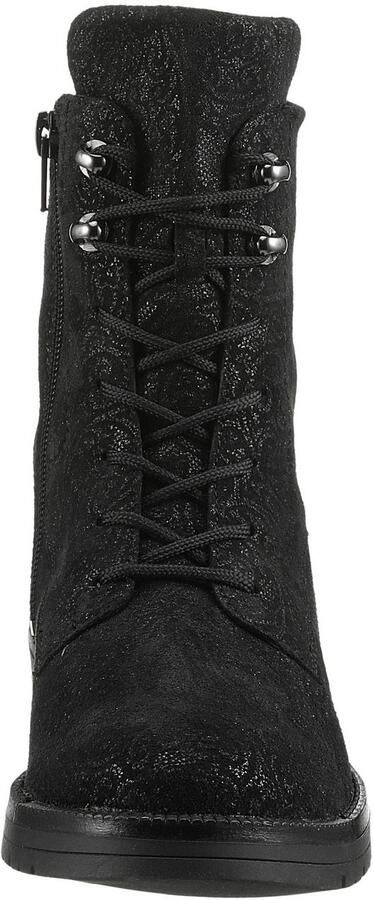 Waldläufer Veterlaarsjes G-RAVINA Veterboots blokhak in bloemmotief comfortwijdte G (=wijd) - Foto 4