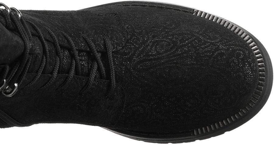 Waldläufer Veterlaarsjes G-RAVINA Veterboots blokhak in bloemmotief comfortwijdte G (=wijd) - Foto 3