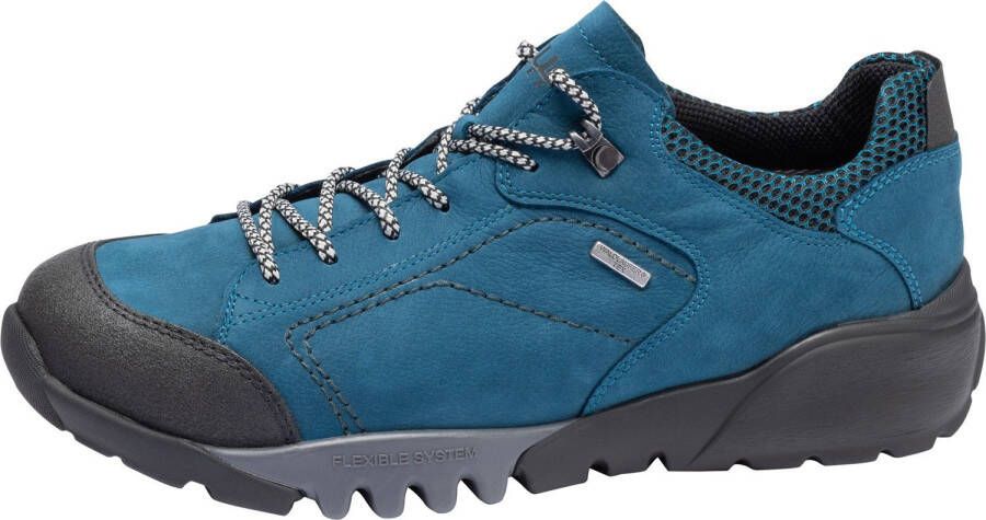 Waldläufer Veterschoenen H-FRITZ vrijetijdsschoen outdoorschoen sneaker in tex-uitvoering h-breedte