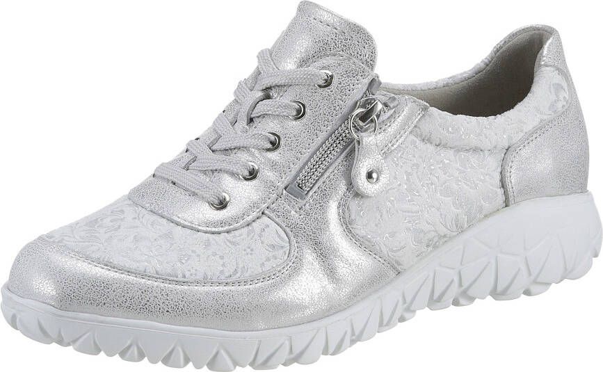 Waldläufer Veterschoenen HAVY-SOFT vrijetijdsschoen lage schoen comfortschoen met rits h-wijdte
