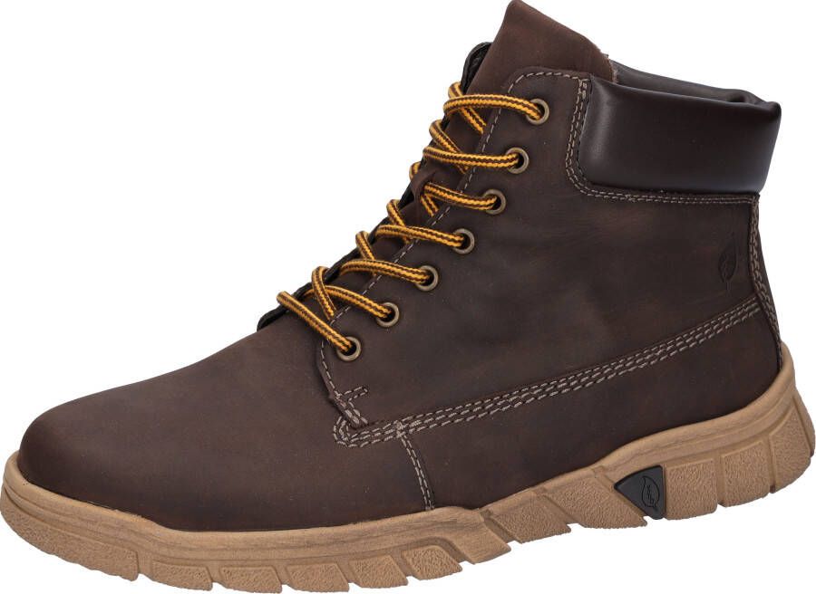 Waldläufer Winterlaarzen H-LINO veterschoenen comfortabele schoen met binnenrits