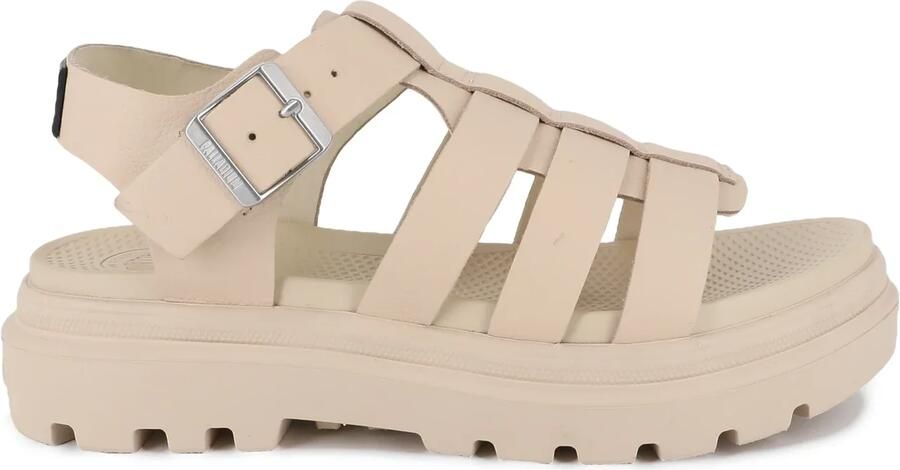 Palladium Sandalen met sleehak Pallacruise fishermn