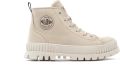 Palladium Pallashock Zip Warm leren sneakers beige - Beige