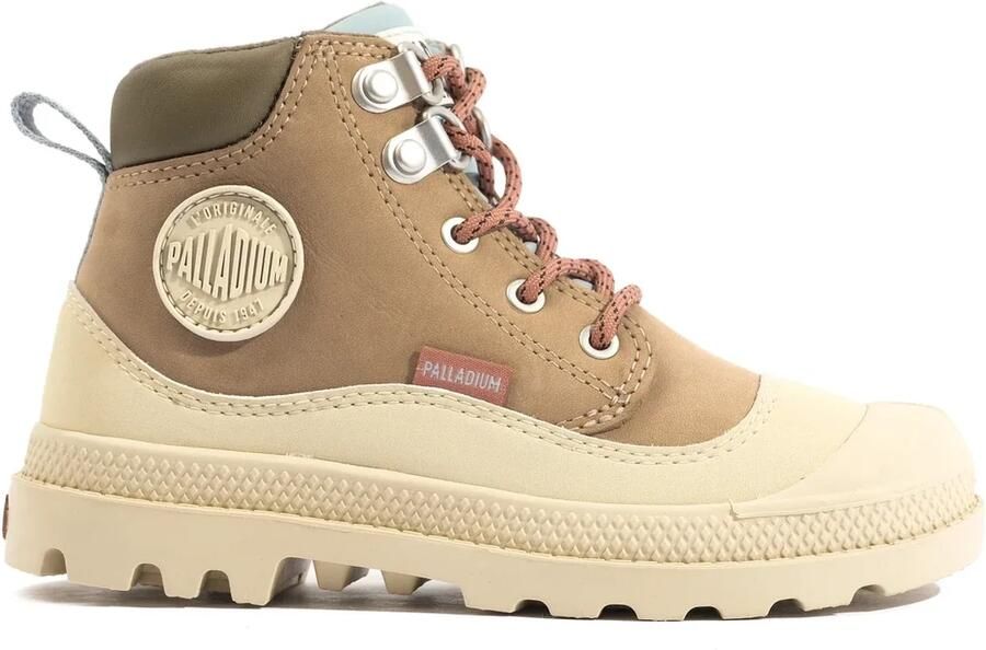 Palladium Laarzen Kids Pampa Hi Cuff Hiker Nude Dust