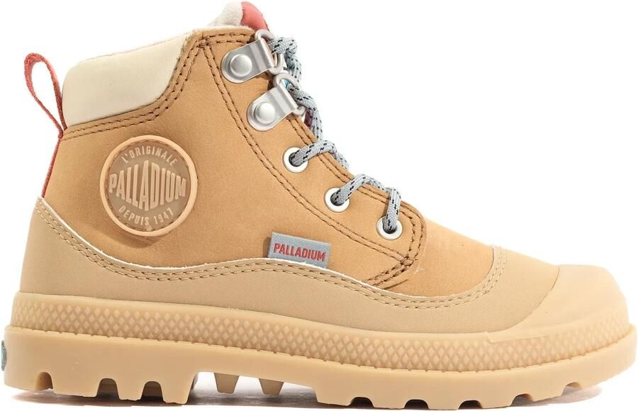 Palladium Laarzen Kids Pampa Hi Cuff Hiker Dear Brown
