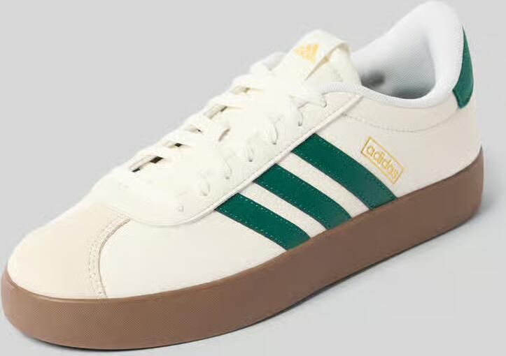Adidas VL COURT 3.0 Herensneaker Schoenen Suèdeleer KJ6808 White Green - Foto 5