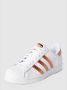 Adidas Originals Witte Leren Sneakers met Contrast Inzetstukken White Dames - Thumbnail 7
