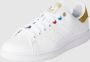 Adidas Originals Witte Leren Stan Smith W Sneakers met Logo White Dames - Thumbnail 4