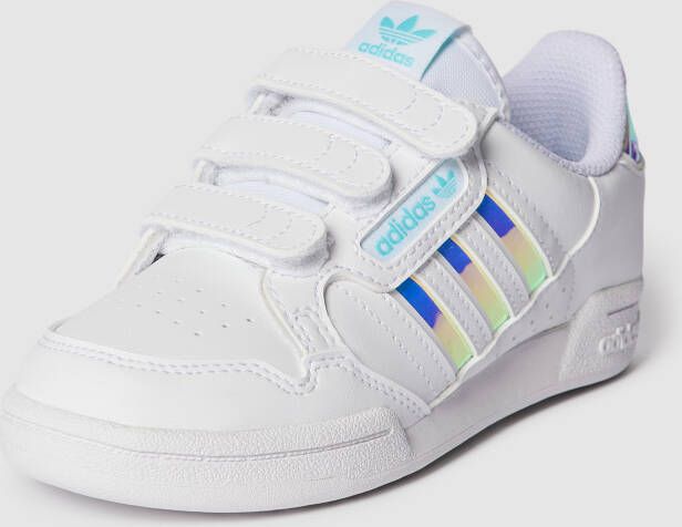 adidas Originals Sneakers met logostrepen in metallic model 'CONTINENTAL 80 STRIPES CF'