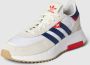 Adidas Originals Retropy F2 sneakers wit donkerblauw rood - Thumbnail 4