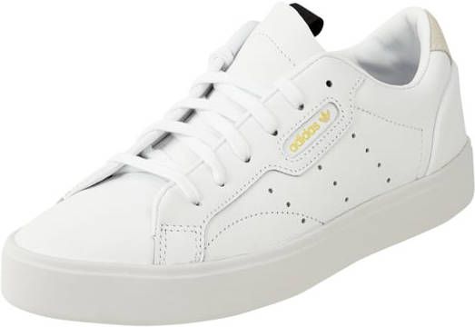 Adidas originals sleek cheap trainers in white