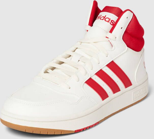 ADIDAS SPORTSWEAR High top sneakers met contrastgarnering model 'HOOPS 3.0 MID'