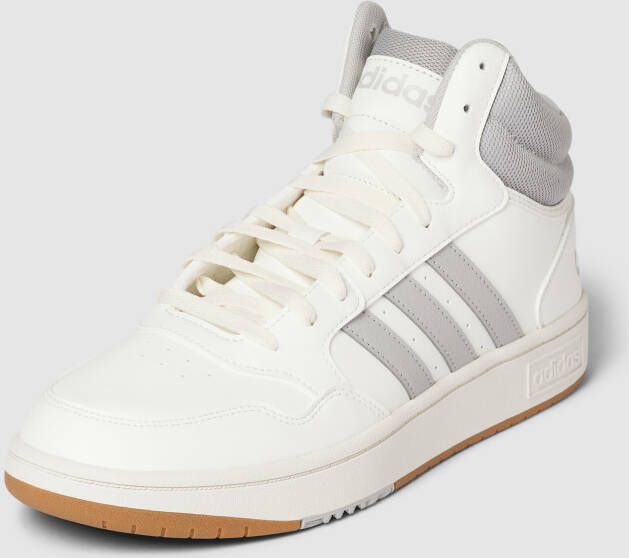 ADIDAS SPORTSWEAR High top sneakers met contrastgarnering model 'HOOPS 3.0 MID'