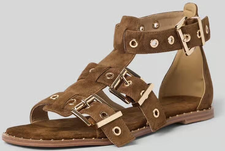 Alma en Pena Sandaaltjes van leer met studs