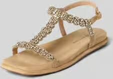Alma en Pena sandalen met strass-steentjes