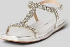 Alma en Pena sandalen met strass-steentjes