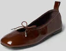 ALOHAS Ballerina met siernaad model 'ROSALIND'