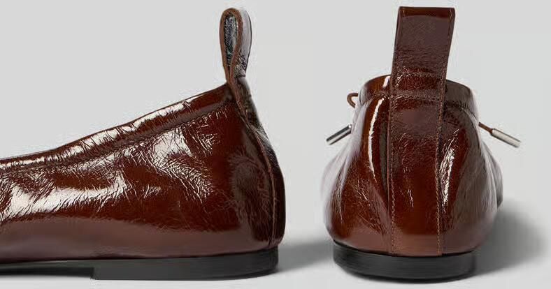 ALOHAS Ballerina met siernaad model 'ROSALIND' - Foto 2