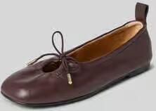 ALOHAS Ballerina's van echt leer model 'ROSALIND'