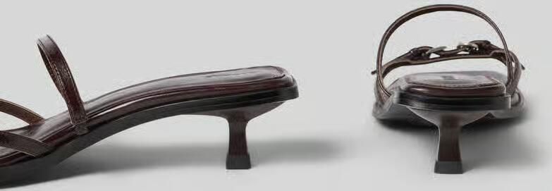 ALOHAS Sandaalhakjes van echt leer model 'Liko' - Foto 2